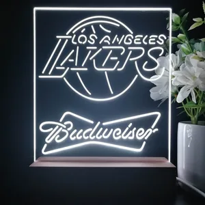 Los Angeles Lakers Budweiser LED Desk Light