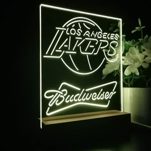 Los Angeles Lakers Budweiser LED Desk Light