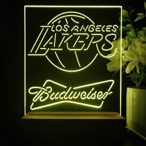 Los Angeles Lakers Budweiser LED Desk Light