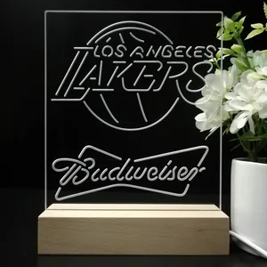 Los Angeles Lakers Budweiser LED Desk Light