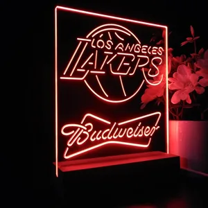 Los Angeles Lakers Budweiser LED Desk Light