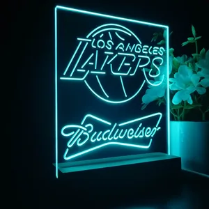 Los Angeles Lakers Budweiser LED Desk Light