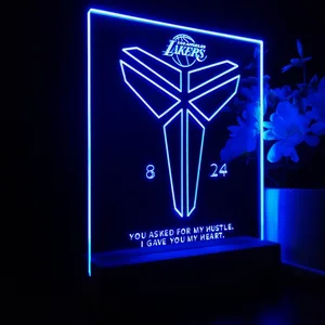 Los Angeles Lakers Kobe 8 24 LED Desk Light