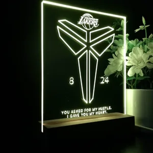 Los Angeles Lakers Kobe 8 24 LED Desk Light