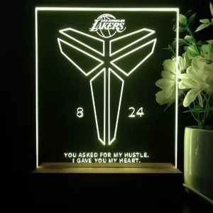 Los Angeles Lakers Kobe 8 24 LED Desk Light