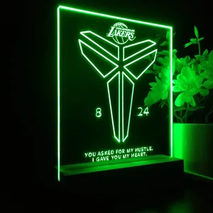 Los Angeles Lakers Kobe 8 24 LED Desk Light