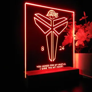 Los Angeles Lakers Kobe 8 24 LED Desk Light