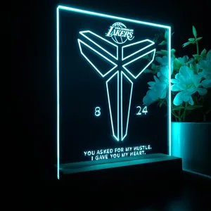 Los Angeles Lakers Kobe 8 24 LED Desk Light