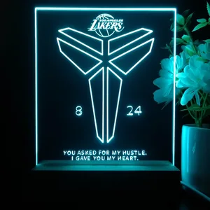 Los Angeles Lakers Kobe 8 24 LED Desk Light