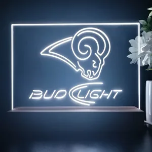 Los Angeles Rams Bud Light LED Desk Light