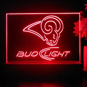 Los Angeles Rams Bud Light LED Desk Light