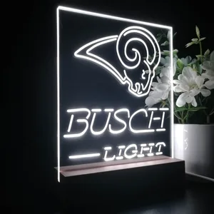 Los Angeles Rams Busch Light LED Desk Light