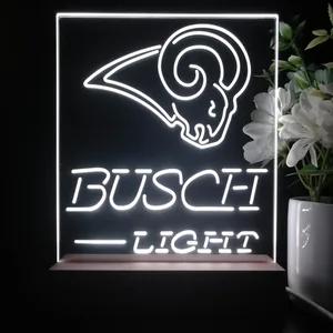 Los Angeles Rams Busch Light LED Desk Light