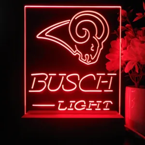 Los Angeles Rams Busch Light LED Desk Light