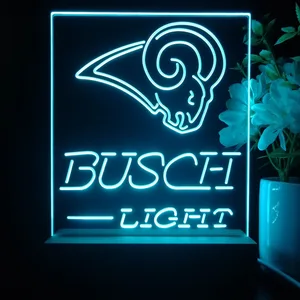 Los Angeles Rams Busch Light LED Desk Light
