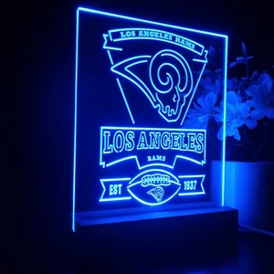 Los Angeles Rams EST 1937 LED Desk Light
