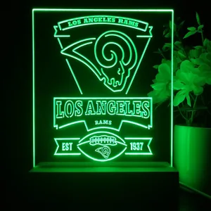 Los Angeles Rams EST 1937 LED Desk Light