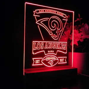 Los Angeles Rams EST 1937 LED Desk Light