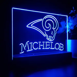 Los Angeles Rams Michelob LED Desk Light