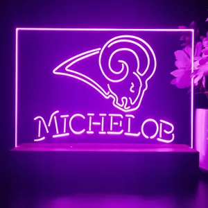 Los Angeles Rams Michelob LED Desk Light