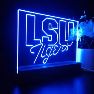 LSU Tigers Logo 2 LED Desk Light - Legacy Edition