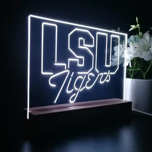 LSU Tigers Logo 2 LED Desk Light - Legacy Edition
