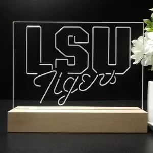 LSU Tigers Logo 2 LED Desk Light - Legacy Edition
