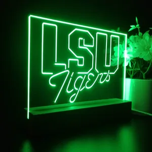 LSU Tigers Logo 2 LED Desk Light - Legacy Edition