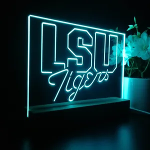 LSU Tigers Logo 2 LED Desk Light - Legacy Edition
