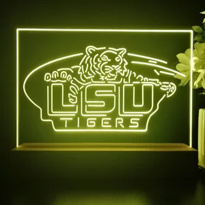 LSU Tigers Logo LED Desk Light - Legacy Edition