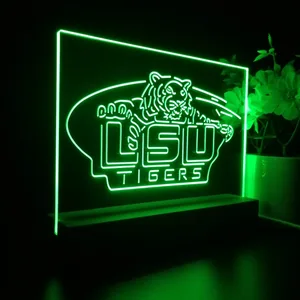 LSU Tigers Logo LED Desk Light - Legacy Edition