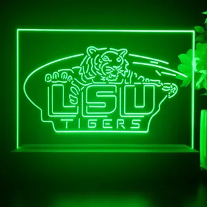 LSU Tigers Logo LED Desk Light - Legacy Edition
