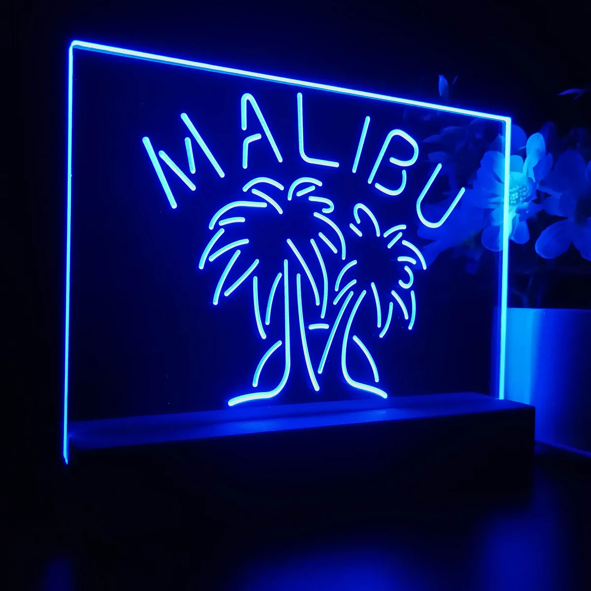 Malibu Logo 1 LED Desk Light