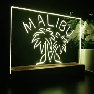 Malibu Logo 1 LED Desk Light