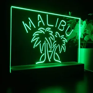 Malibu Logo 1 LED Desk Light