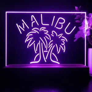 Malibu Logo 1 LED Desk Light