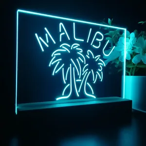 Malibu Logo 1 LED Desk Light