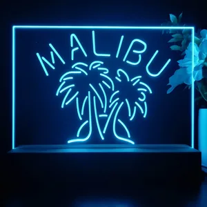 Malibu Logo 1 LED Desk Light