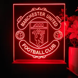 Manchester United Logo 1 LED Desk Light