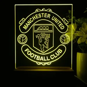 Manchester United Logo 1 LED Desk Light