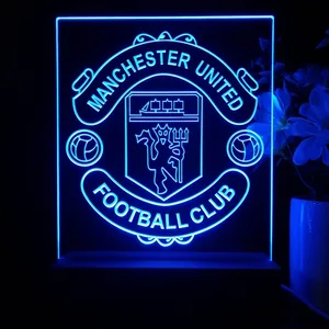 Manchester United Logo 1 LED Desk Light