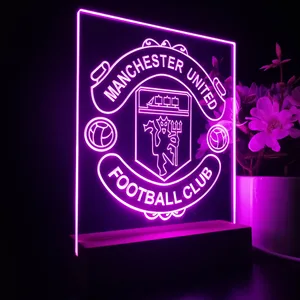 Manchester United Logo 1 LED Desk Light