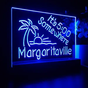 Margaritaville It's 5 Somewhere LED Desk Light