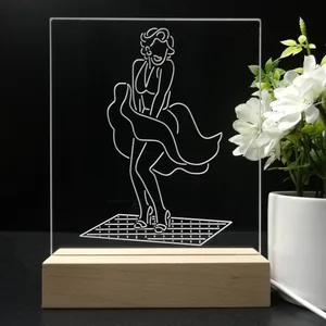 Marilyn Monroe LED Desk Light