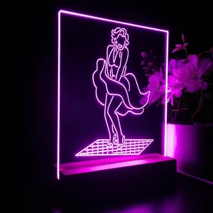 Marilyn Monroe LED Desk Light