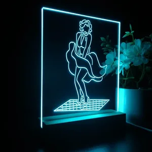 Marilyn Monroe LED Desk Light