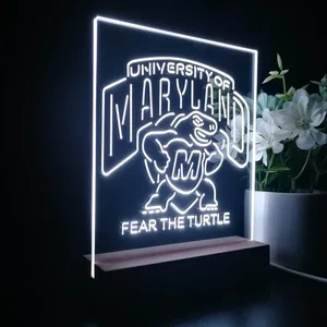 Maryland Terrapins Fear The Turtle LED Desk Light