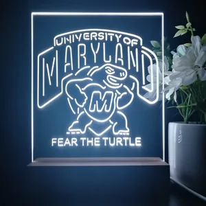 Maryland Terrapins Fear The Turtle LED Desk Light