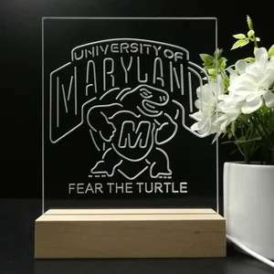 Maryland Terrapins Fear The Turtle LED Desk Light