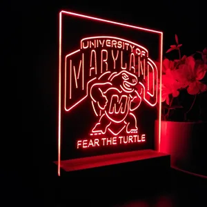 Maryland Terrapins Fear The Turtle LED Desk Light